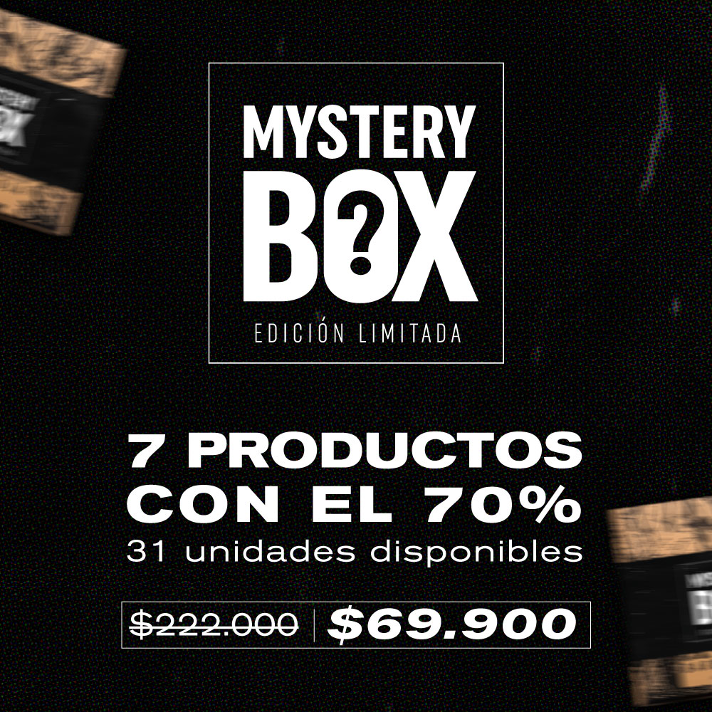 MYSTERY BOX 70% DCTO