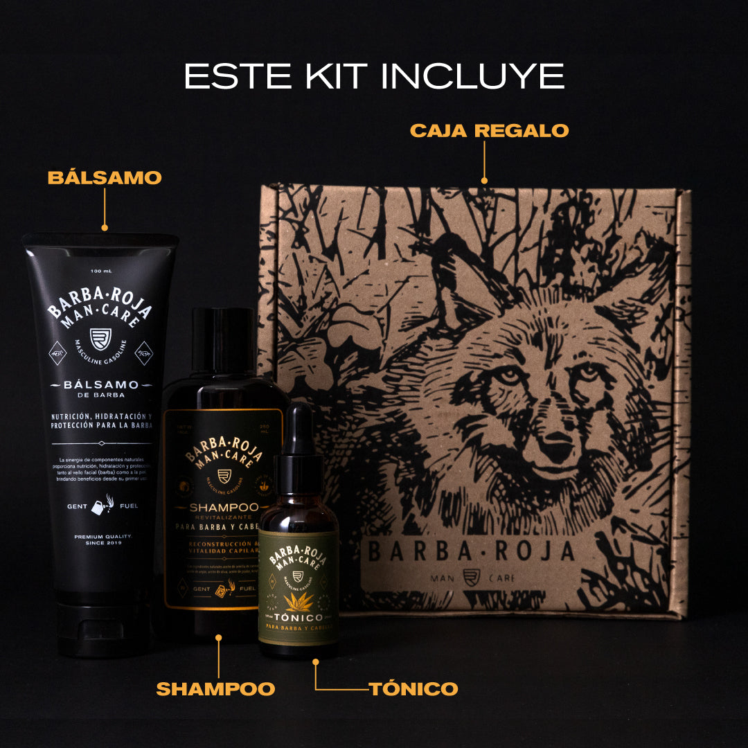 Kit Crecimiento de Barba & Cabello