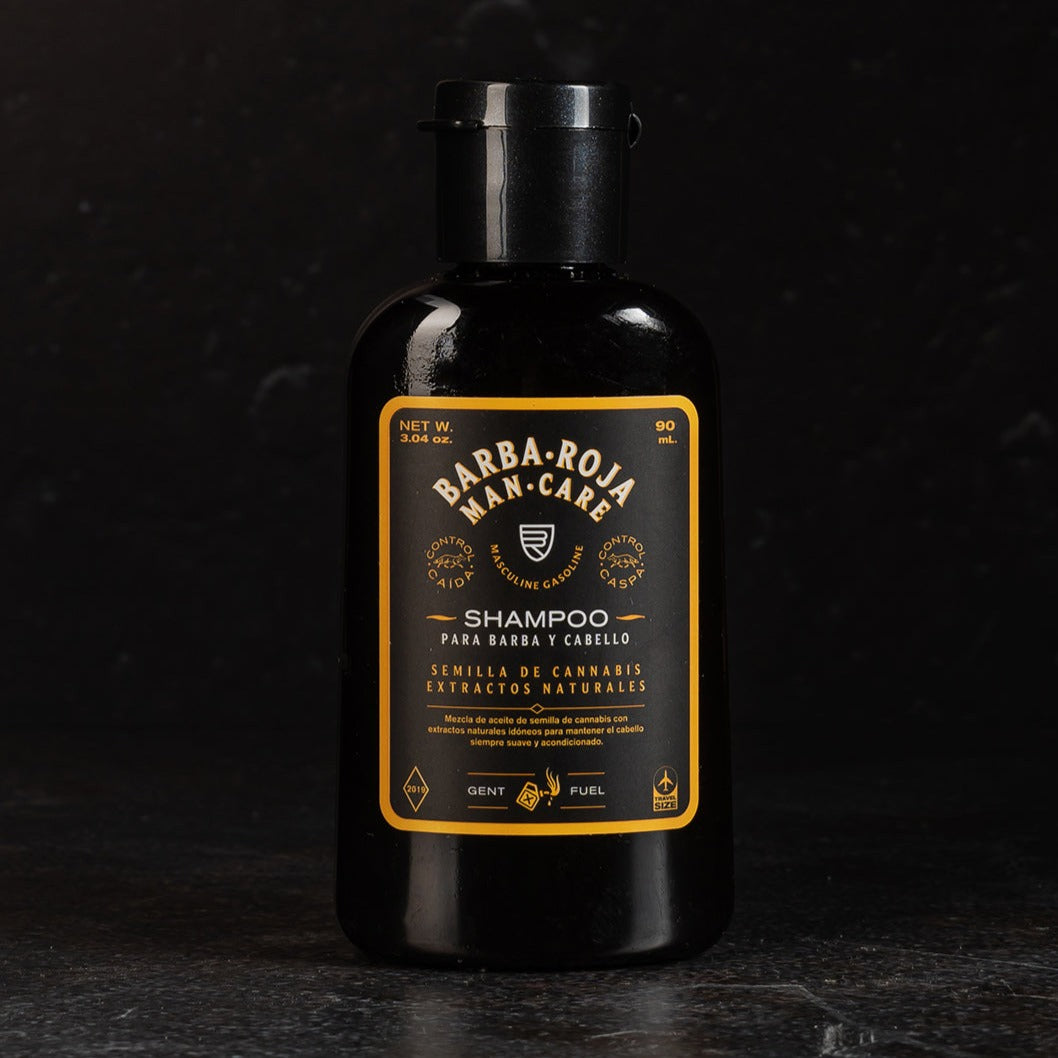 Shampoo para Barba y Cabello 90 mL. Travel Size.