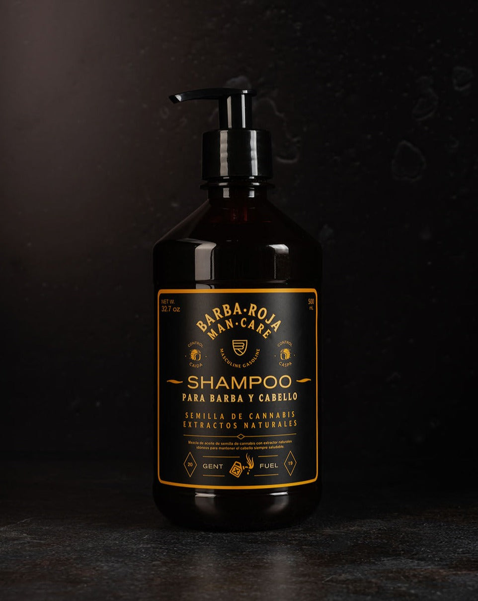 Shampoo para Barba y Cabello 500 mL.