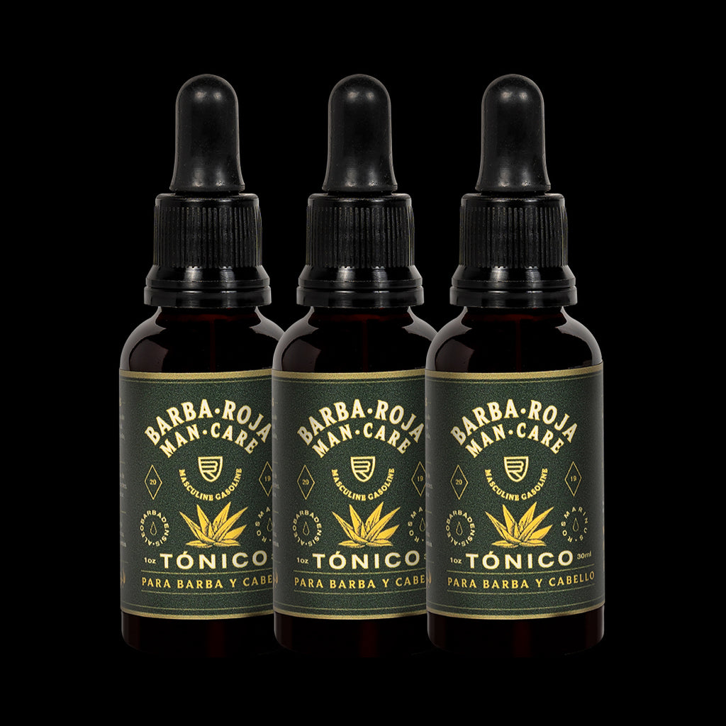 Tónico Crecimiento de Barba & Cabello x3