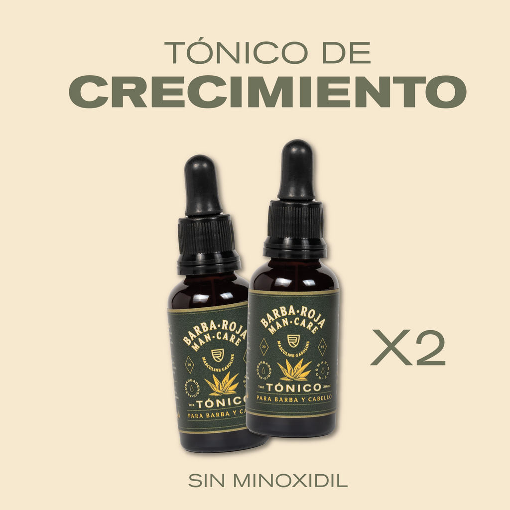 Tónico Crecimiento de Barba & Cabello x2