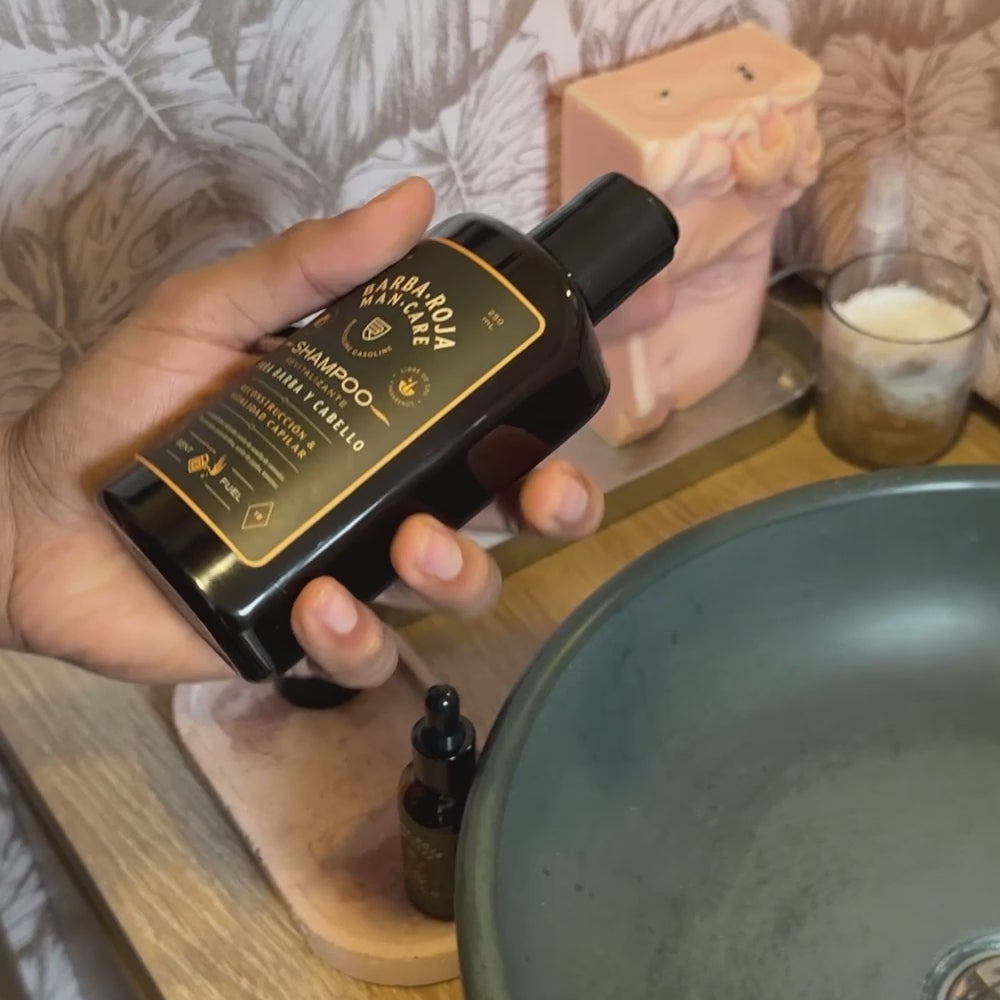 Shampoo para Barba y Cabello 500 mL.